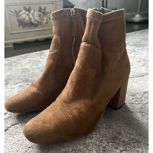 Zara Fabric Booties